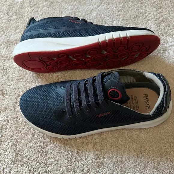 GEOX KIDS AERANTER MESH SNECKERSKS KIDS